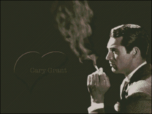Esquema de Cary Grant en Punto de Cruz