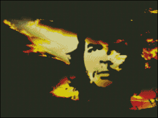 Esquema de Che Guevara en Punto de Cruz (2)