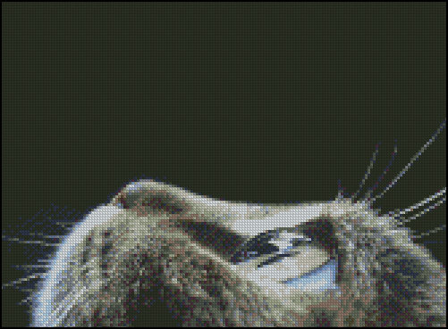Esquema de Gatos en Punto de Cruz (1)