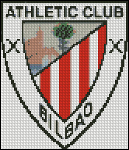 Esquema del Athletic Club de Bilbao en Punto de Cruz (1)