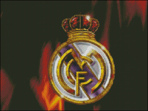 Esquema del Real Madrid en Punto de Cruz (2)