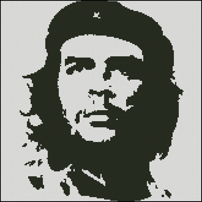 Esquema de Che Guevara en Punto de Cruz (1)