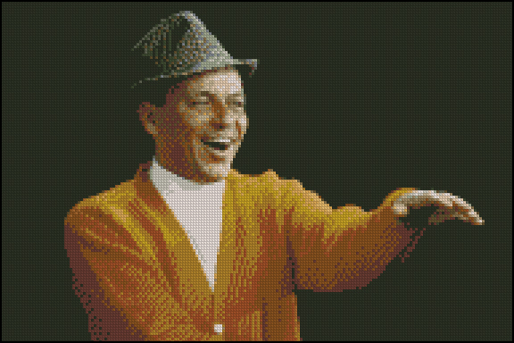 Esquema de Frank Sinatra en Punto de Cruz (1)