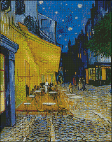 Esquema de Cuadros de Van Gogh en Punto de Cruz (2)