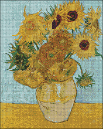 Esquema de Cuadros de Van Gogh en Punto de Cruz (5)