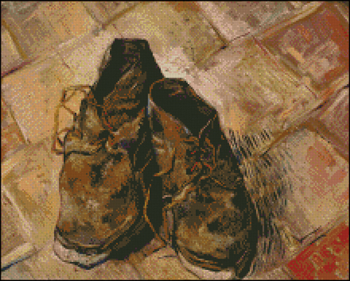 Esquema de Cuadros de Van Gogh en Punto de Cruz (9)