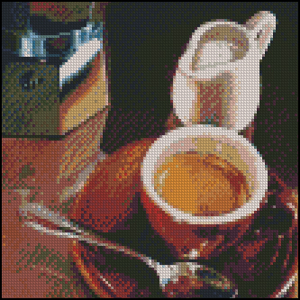 Esquema de Cuadros sobre Café en Punto de Cruz (4)