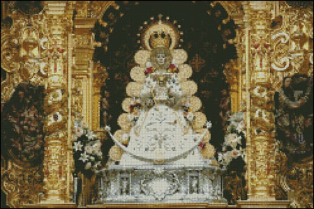 Esquema de la Virgen del Rocío (1)
