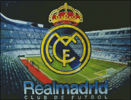 Esquema del Real Madrid en Punto de Cruz (1)